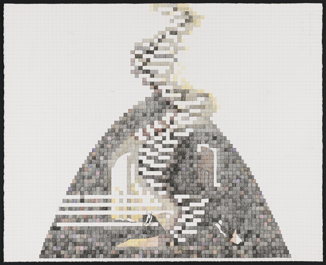 © Cristina Martinez, Caverne. Philosophe en méditation - Rembrandt (2013)